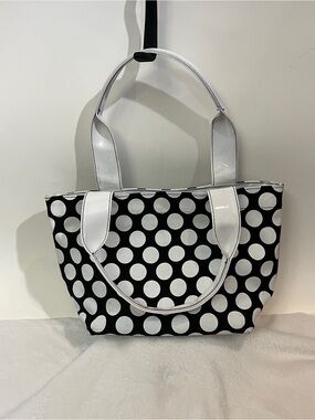 3 for $20 Eligible -  A Fun Little Accessory Polka Dot Bag/Tote